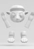 foto: 3D model of Hedgehog Hiphoper Boy Hand Puppet
