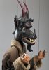 foto: Diable à tête de chien - marionnette antique