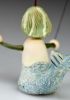 foto: Mermaid mini puppet made from ceramic