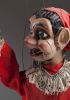 foto: Bouffon avec une bouche en mouvement - marionnette antique