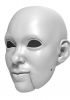 foto: 3D Model hlavy chytré dámy pro 3D tisk
