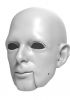 foto: 3D Modèle de tête d'un homme étroit d'esprit  pour l'impression 3D