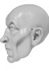 foto: 3D Model of a Claude Frollo head for 3D print 130 mm