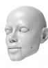 foto: 3D Model hlavy Michaela Jascksona pro 3D tisk 130 mm