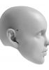 foto: 3D Model of Dorothy (Judy Garland) head for 3D printing 115 mm